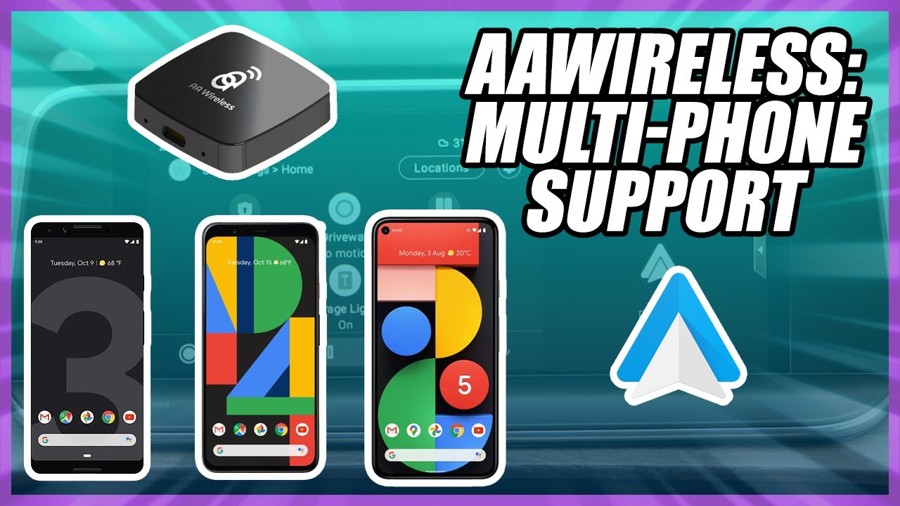 DIY Wireless Android Auto Dongle - 2023 AAWireless #androidauto