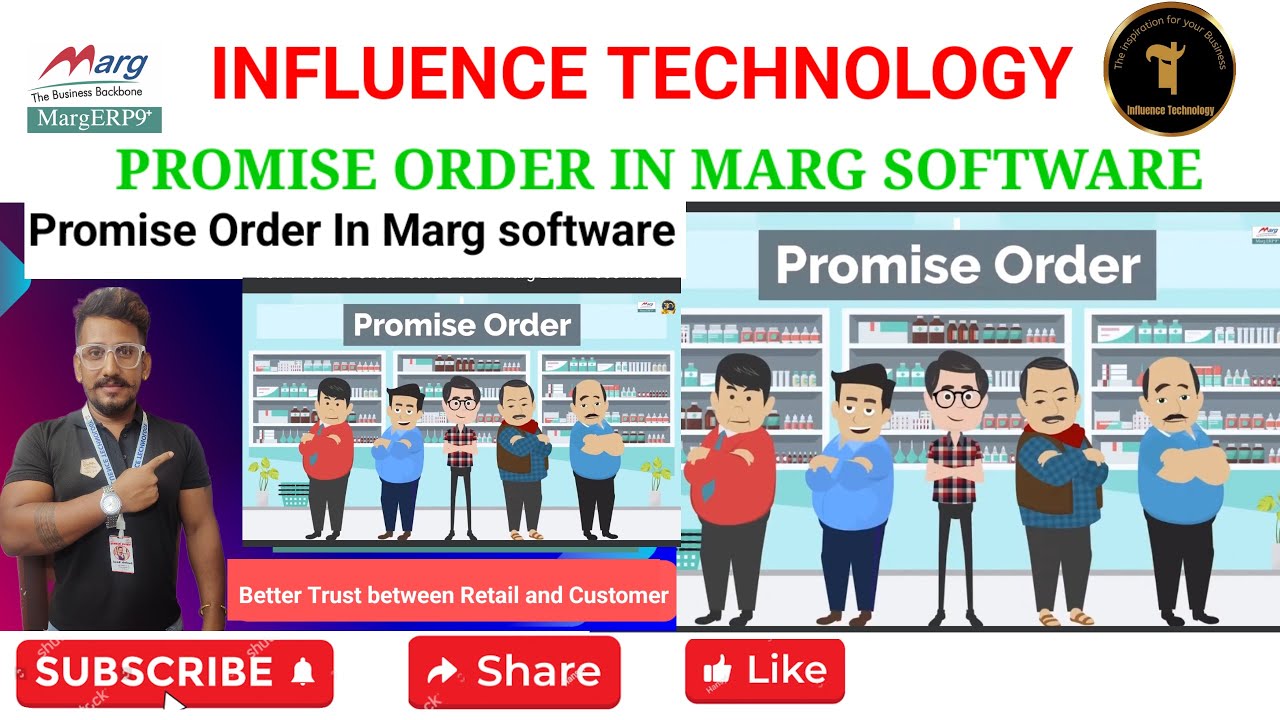 Promise Order Step by Step in Marg Software