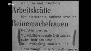 SWR Retro – Abendschau: Stellenangebote in Zeitungen (ohne Ton) 16.03.1960