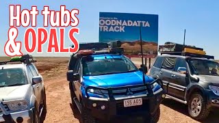 Hot tubs &amp; Troubles on Odnadatta Track and a flooded Lake Eyre.