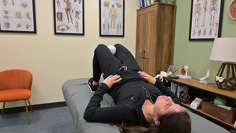 Hooklying Glute Bridge with Ball Squeeze