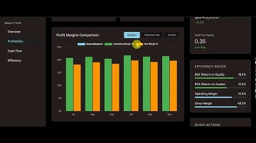 financial Dashboard interactive dashboard video