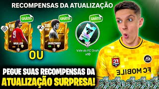 Saiu AGORA!🚨ATUALIZAÇÃO SURPRESA com RECOMPENSAS e ICON 118 GRÁTIS P/ TODOS🔥 FC MOBILE 26