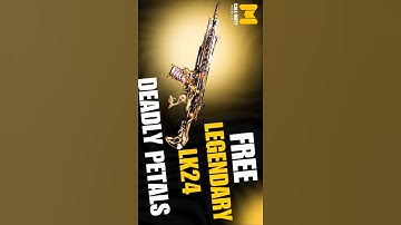 FREE Legendary Weapon in COD Mobile | Free LK24 Deadly Petals COD Mobile #codmobile #codm #shorts