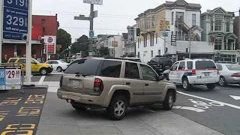 Arco illegal exit into westbound lane