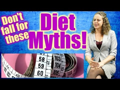 Top 6 Diet Myths! Easy Weight Loss Tips, How To Lose Weight & Keep It Off! Nutrition Health Coach