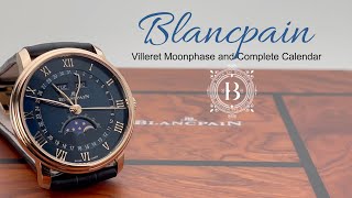 Blancpain Villeret Moonphase & Complete Calendar 40mm 6654-3640-55b