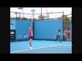 Alicia molik   slow motion serve