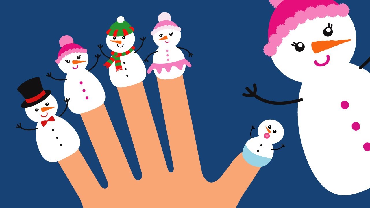 Finger Family I Snowman Family I Nursery Rhymes I Children Song - YouTube
