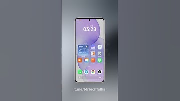 Новый стиль фонарика #HyperOS2! #hyperos2 #hyperos #android15 #shorts