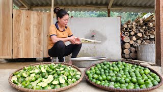 Harvesting the Lemon squeeze out the juice to preserve - Use lemon peel to wash hair | Animal care