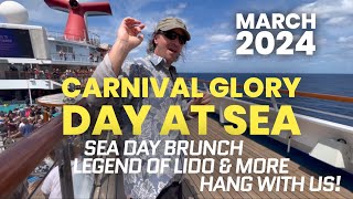 Day At Sea On Carnival Glory! Come Explore And Hang Out With Us!