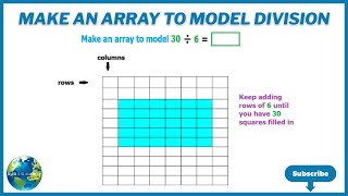 Make An Array To Model Division