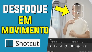 Como DESFOCAR Algo em MOVIMENTO no Shotcut | Muito Simples