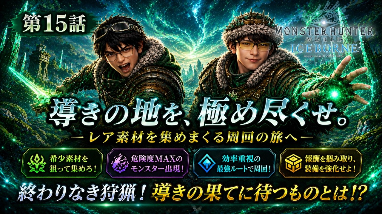 PS版［MHIB］導きの地を周回しよ！【カスタム強化】