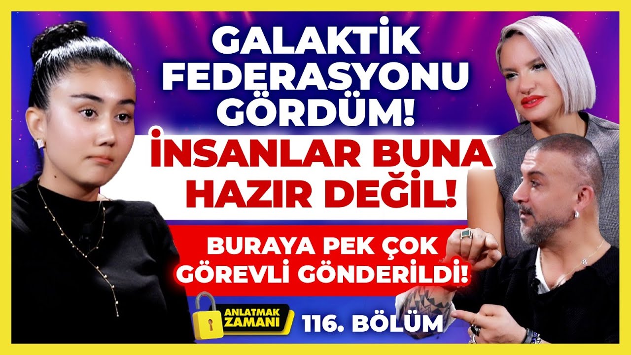 Galaktik Federasyonu Gördüm! İnsanlar Buna Hazır Değil! Buraya Pek Çok Görevli Gönderildi!