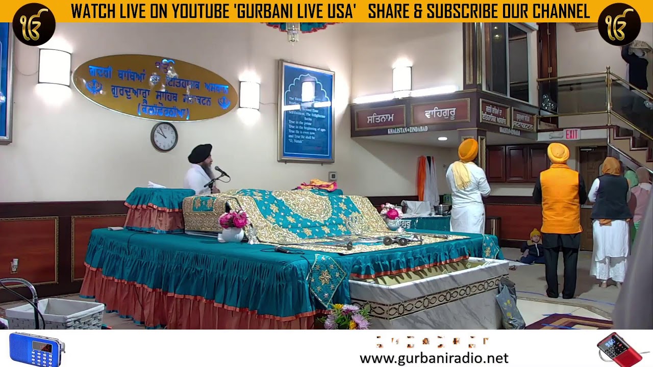 Live Gurdwara Sahib Stockton Salana Gurmat Samagam 24 th Nagar Kirtan