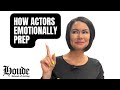 The importance of emotional preparation in acting  how actors emotionally prep