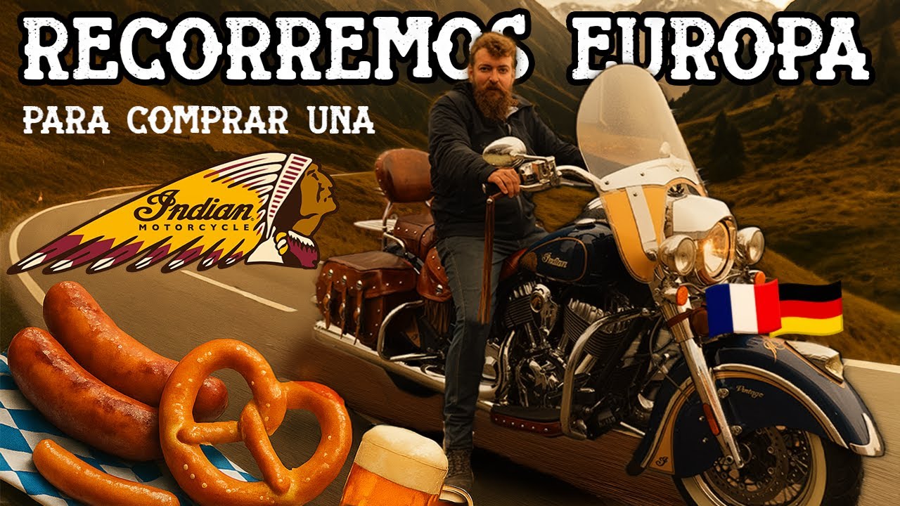 La nueva moto de Carlos Indian - Viaje en Moto