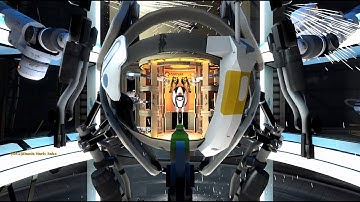 Portal 2 Co-op Gameplay: Part 4 with DragoonBrothers Test Chamber 3