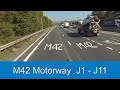 M42 Motorway J1 to J11