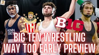 BIG TEN Wrestling Preview | EVERY Wrestler, Team, Coach, & Prediction! Camera Feed