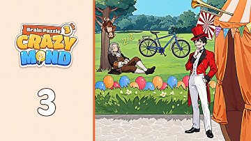 Brain Puzzle 3: Crazy Mind Level 3 Circus Audition 🎯