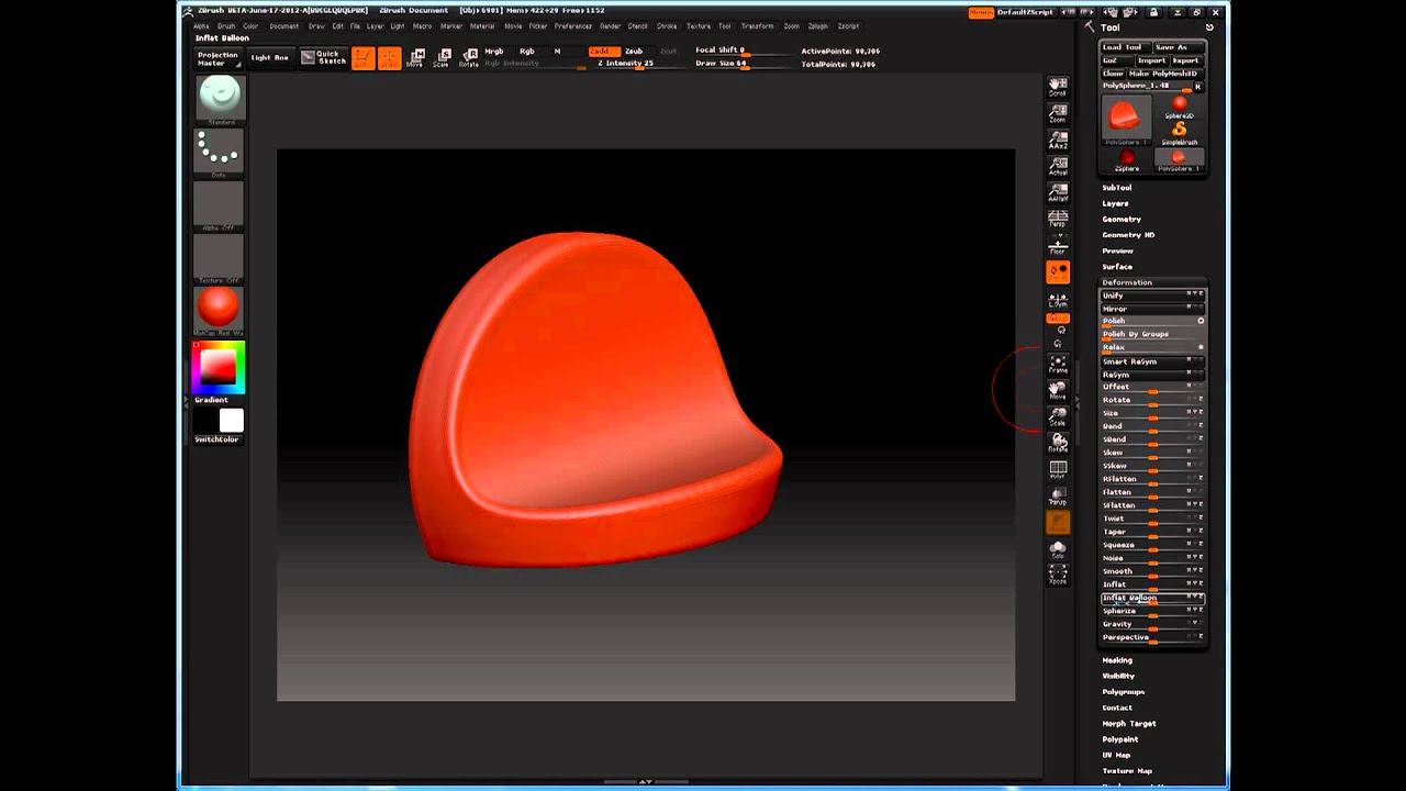 how to maintain edges in zbrush
