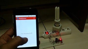 Control Lamp from Android using Arduino and Bluetooth: Mark 1