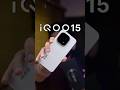 iQOO 15 is Here!⚡144 FPS BGMI 🤯 Snapdragon 8 Elite Gen 5 🔥 #iqoo15 #ytshorts