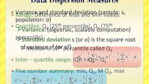 Data pre processing – 1 Summarization and Cleaning Methods
