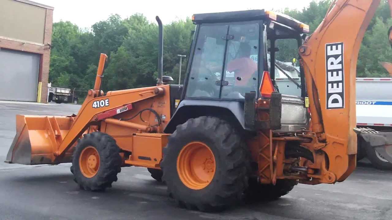 Rhode Island Department of Transportation Backhoe YouTube