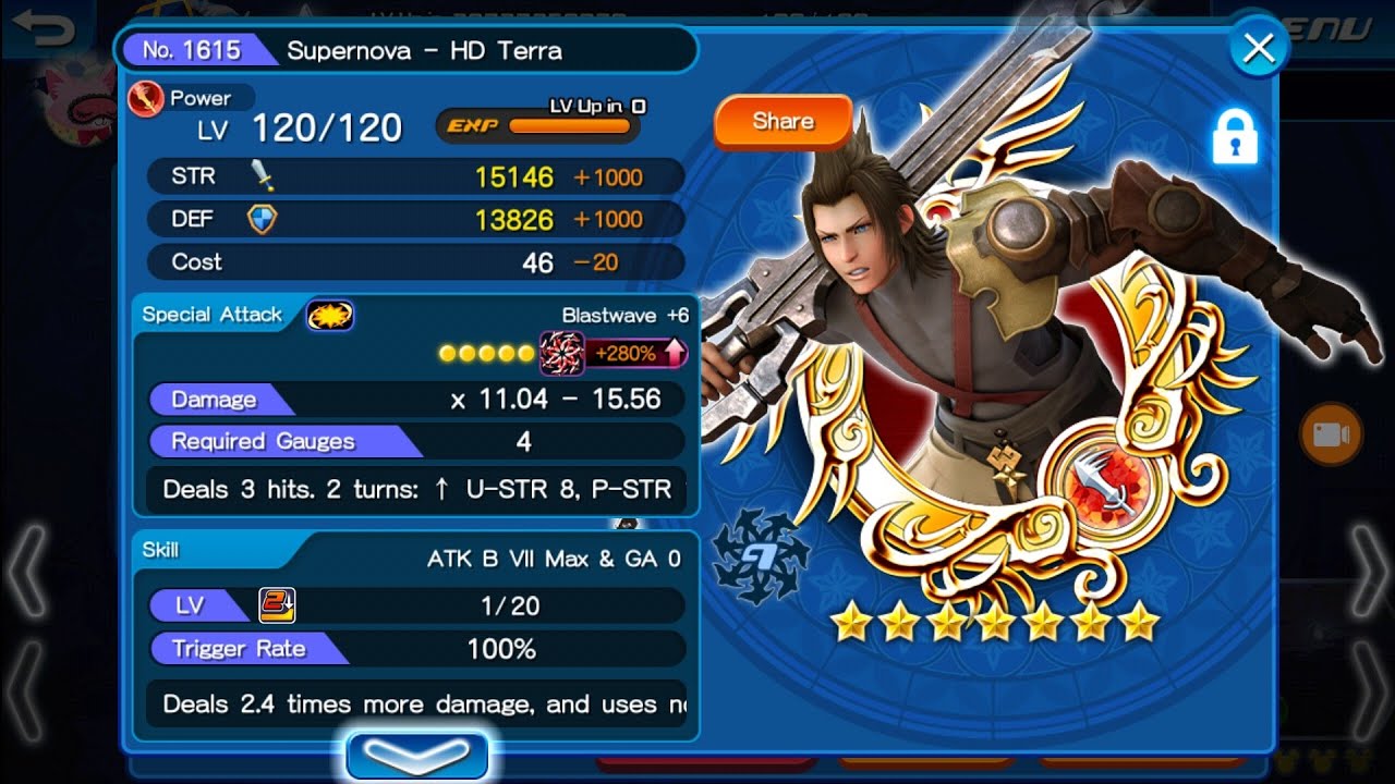 KHUx F2P - BOOSTED SUPERNOVA HD TERRA Medal Showcase