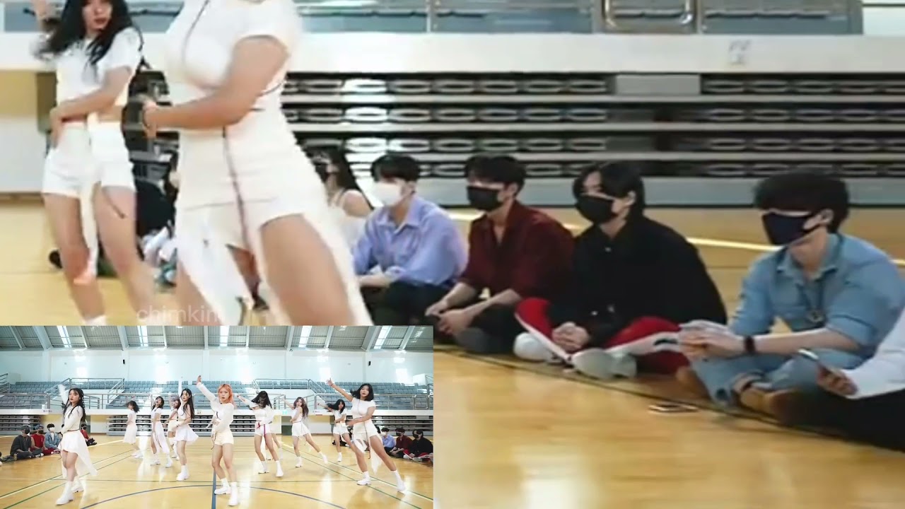 ARTBEAT MEMBERS (MOONKYU, SOYOUNG.P, ETC..) REACTION TO ARTBEAT DANCE COVER LOONA - PTT