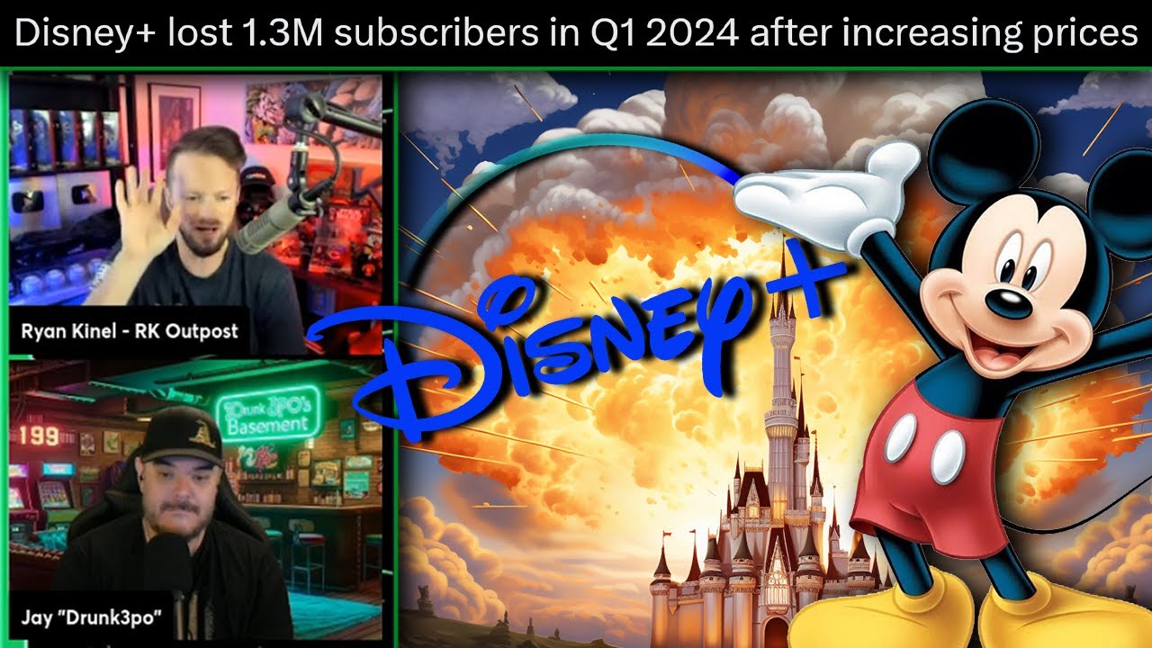 Disney Plus Loses Over 1 MILLION Subscribers! | Streaming Keeps Costing Disney BIG