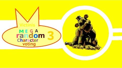 Victini’s mega random character voting #3