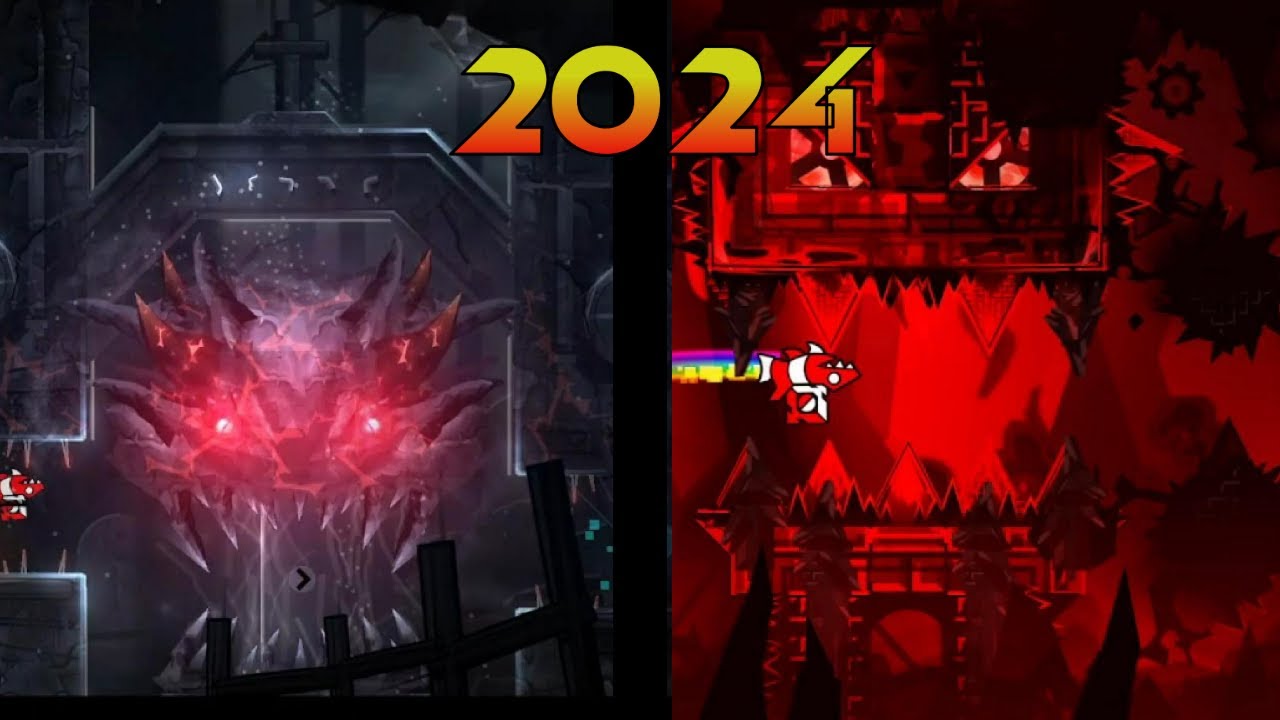[4K] ALL HARDEST LEVELS ON GEOMETRY DASH 2024 - XAROOYT - YouTube