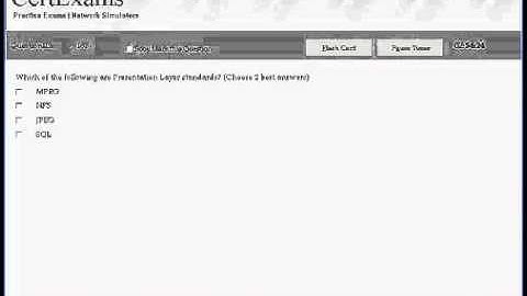 CertExams Exam Simulator for CCNA (ExamSim)