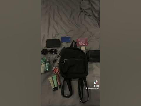 What’s in my mini backpack - YouTube