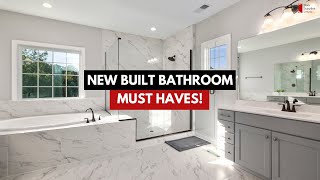 5 Fixtures For New Built Bathroom | A Must-have!