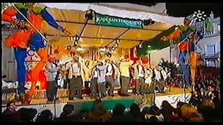 Chirigota Los Juancojones - Actuación tablao en directo - Carnaval de Cádiz 1998