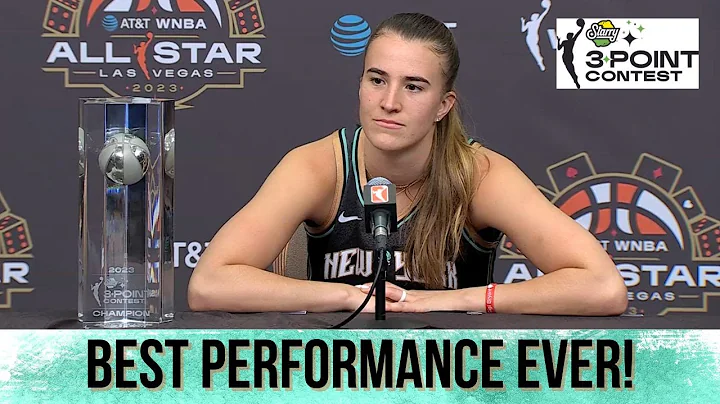 Unforgettable: Sabrina Ionescu's Remarkable Performace at 2023 @WNBA Three-Point Contest