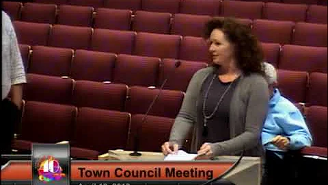 Town Council Meeting - 04/12/2018