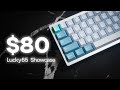 A quality custom keyboard for 80 lucky65 showcase  sound test