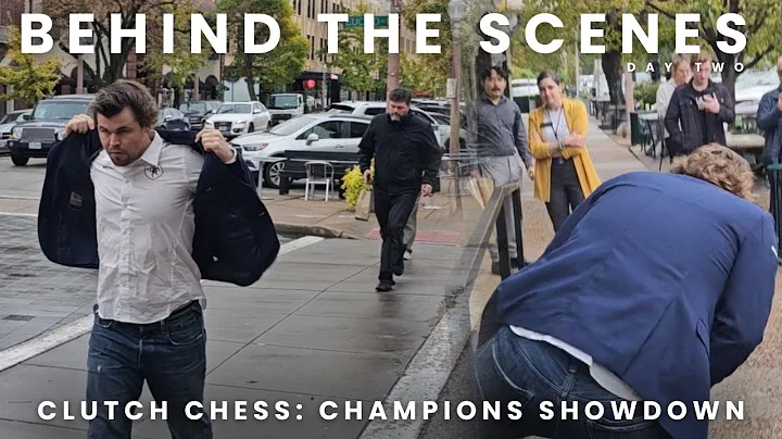 Only Magnus Carlsen can make an entry like this | Behind the scenes | Clutch Chess