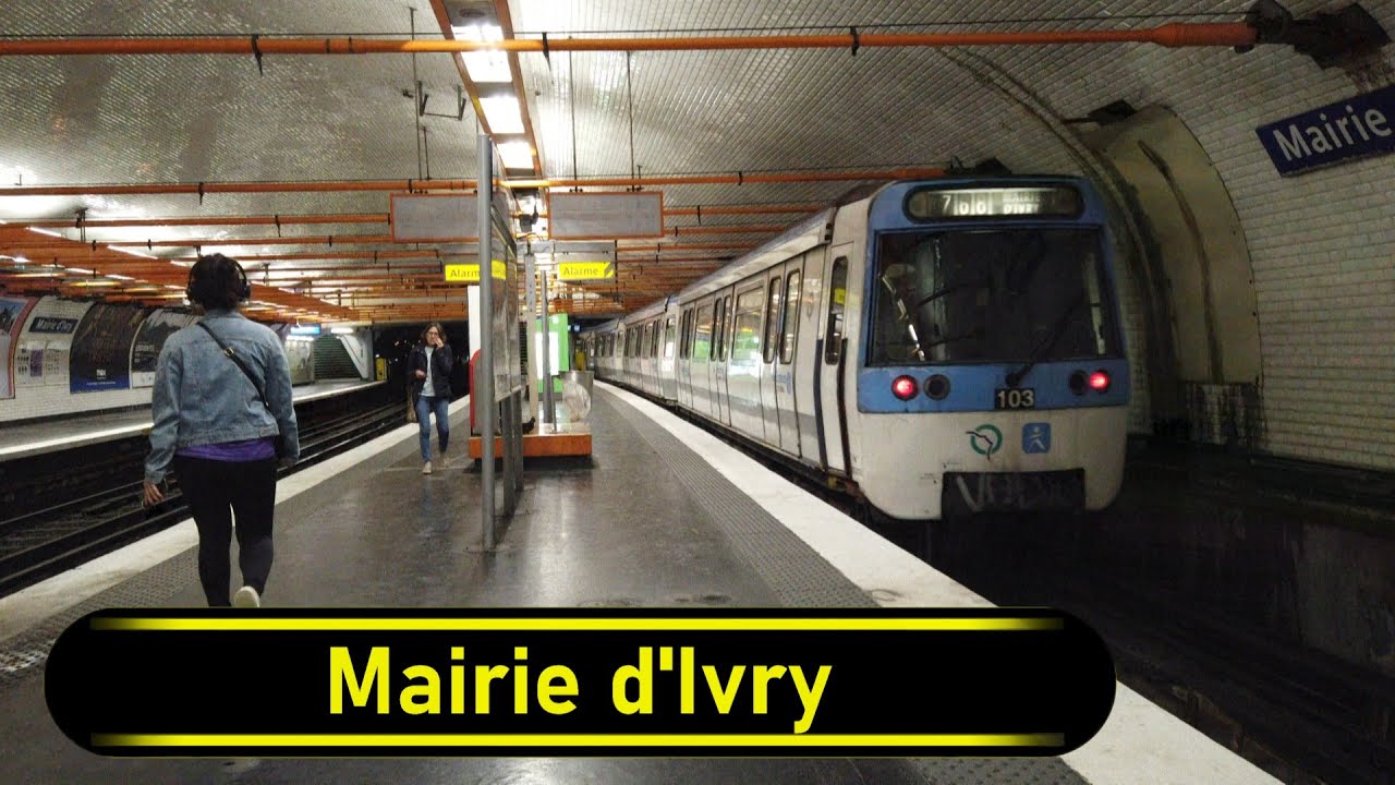 Metro Station Mairie d'Ivry - Paris 🇫🇷 - Walkthrough 🚶