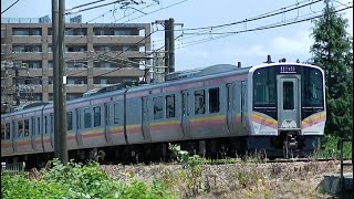 E129系B25編成信越本線上り普通436M　新潟→長岡