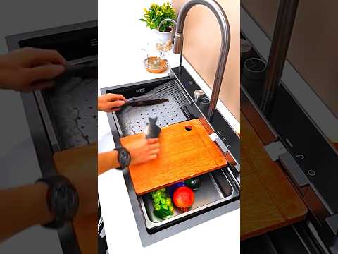 حوض سنك مع خلاط شلال وملحقات متكامل لون اسود خافت ثقيل موجود توصيل 07728138991