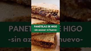 Panetelas de Higo- sin huevos ni azúcares refinadas