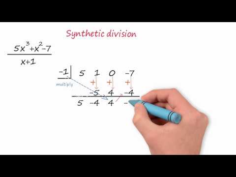 synthetic division arabic- شرح  قسمة كثيرات الحدود باستخدام القسمة التركيبية